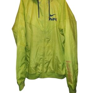Nike Air Lime Green Windbreaker Jacket